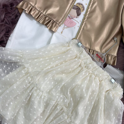 Completo 3 pezzi oro